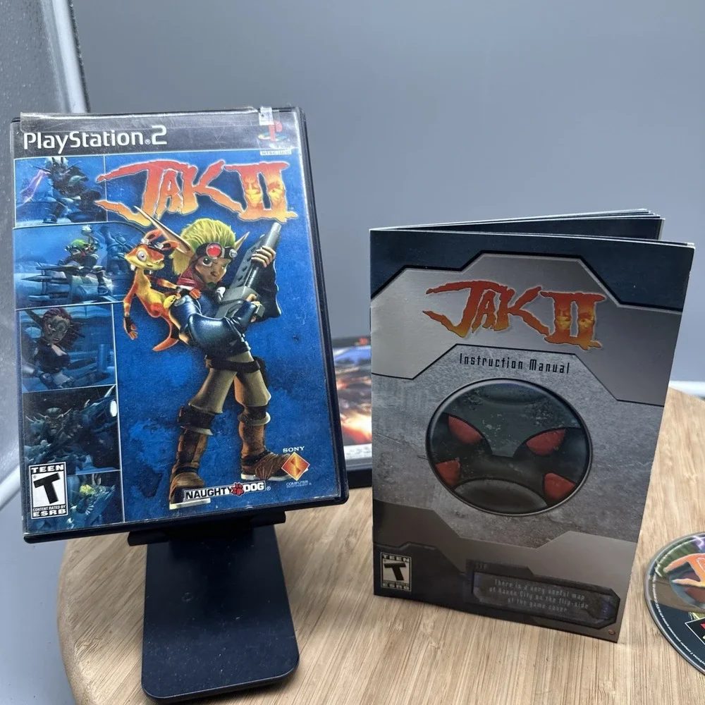 Jak 2 And Jak X Combat Racing PlayStation 2 PS2 Game CIB Tested